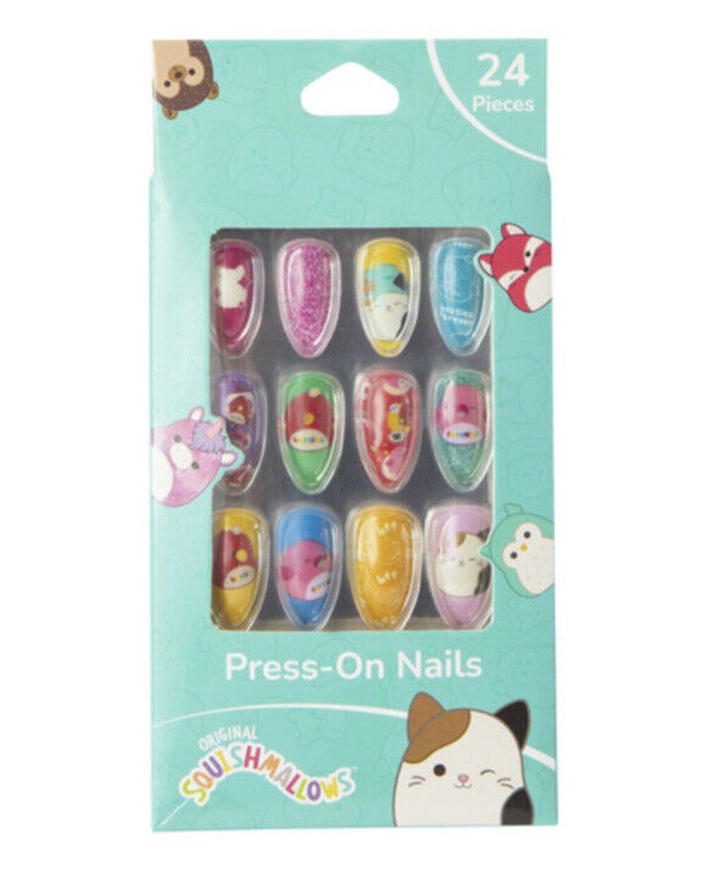 🔥Original Squishmallows PRESS-ON NAILS SET OF 24 Easter Gift Super Cute BNIB🔥